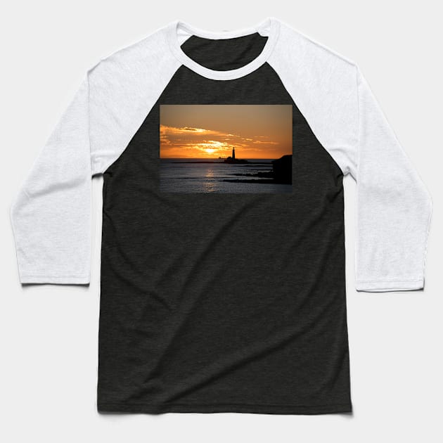 January sunrise at St Mary's Island (3) Baseball T-Shirt by Violaman